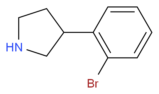 3-(2-bromophenyl)pyrrolidine_Molecular_structure_CAS_1203686-38-7)