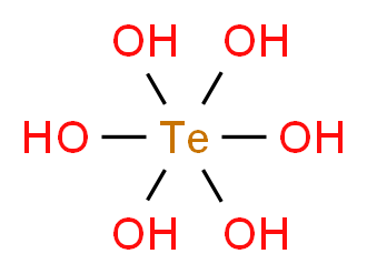 Telluric acid_Molecular_structure_CAS_7803-68-1)