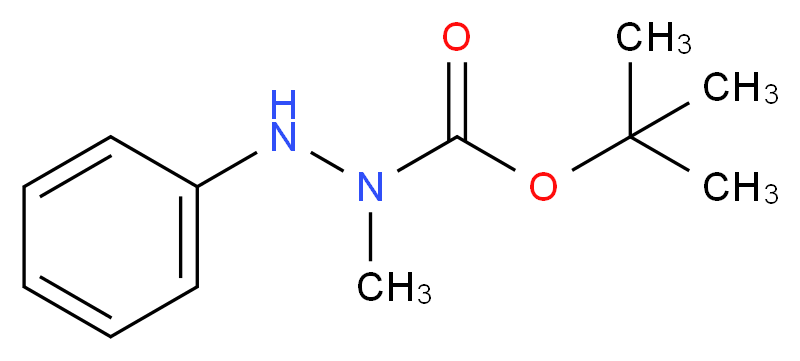N-Methyl-N'-phenylhydrazine, N-BOC protected_Molecular_structure_CAS_934391-34-1)