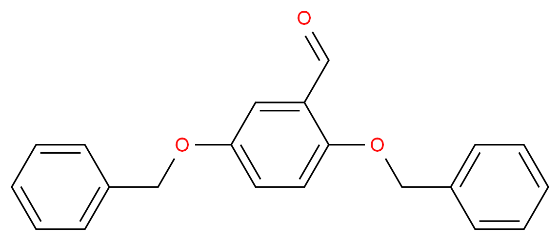 2,5-Bis(benzyloxy)benzenecarbaldehyde_Molecular_structure_CAS_6109-54-2)