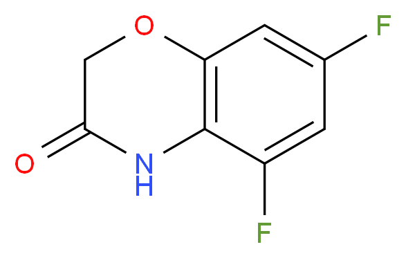 2H-1,4-BENZOXAZIN-3(4H)-ONE, 5,7-DIFLUORO_Molecular_structure_CAS_865106-43-0)