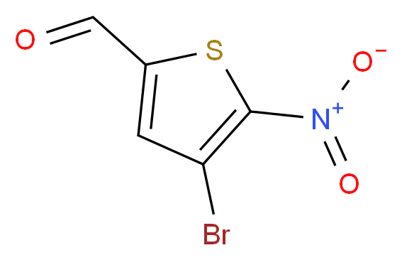 4-Bromo-5-nitrothiophene-2-carboxaldehyde_Molecular_structure_CAS_41498-07-1)