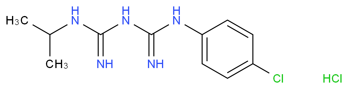 Chlorguanide Hydrochloride_Molecular_structure_CAS_637-32-1)