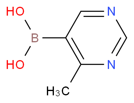 4-METHYLPYRIMIDINE-5-BORONIC ACID_Molecular_structure_CAS_1337912-87-4)