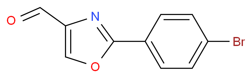 2-(4-BROMO-PHENYL)-OXAZOLE-4-CARBALDEHYDE_Molecular_structure_CAS_55327-32-7)