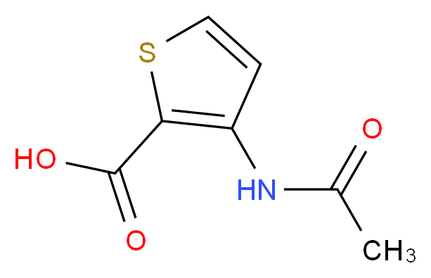3-(Acetylamino)thiophene-2-carboxylic acid_Molecular_structure_CAS_)