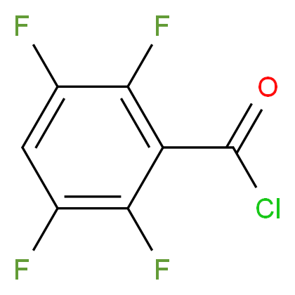 2,3,5,6-Tetrafluorobenzoyl chloride_Molecular_structure_CAS_107535-73-9)