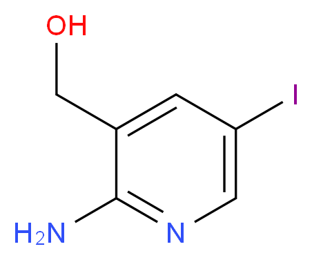 (2-Amino-5-iodo-pyridin-3-yl)-methanol_Molecular_structure_CAS_618107-90-7)
