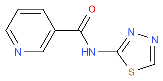 N-(1,3,4-Thiadiazolyl)nicotinamide_Molecular_structure_CAS_51987-99-6)