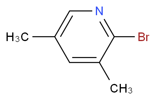 2-Bromo-3,5-dimethylpyridine_Molecular_structure_CAS_92992-85-3)