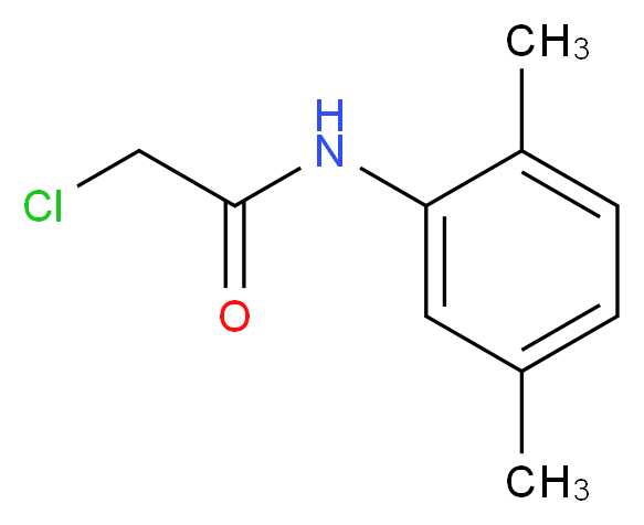 2-Chloro-N-(2,5-dimethylphenyl)acetamide_Molecular_structure_CAS_)