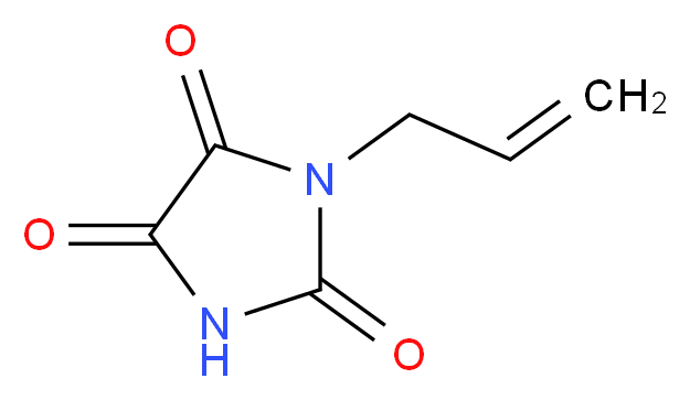 1-allylimidazolidine-2,4,5-trione_Molecular_structure_CAS_)