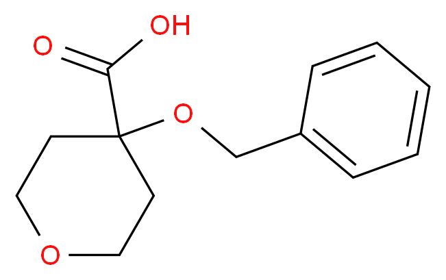 4-(benzyloxy)oxane-4-carboxylic acid_Molecular_structure_CAS_)