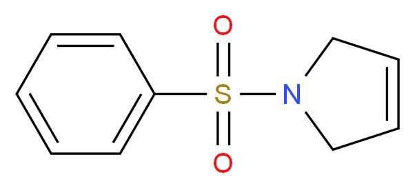 1-(Phenylsulfonyl)-2,5-dihydro-1H-pyrrole_Molecular_structure_CAS_16851-71-1)