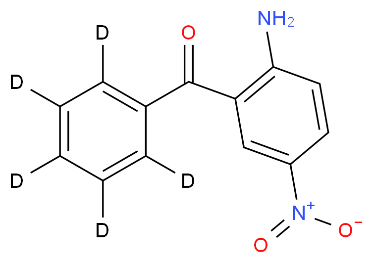 5-Amino-2-nitrobenzophenone-d5_Molecular_structure_CAS_)