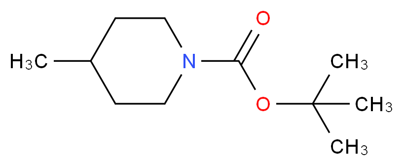 4-Methyl-piperidine-1-carboxylic acid tert-butyl ester_Molecular_structure_CAS_123387-50-8)
