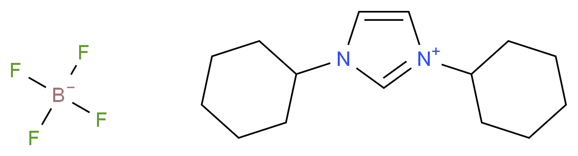 1,3-Dicyclohexylimidazolium tetrafluoroborate salt_Molecular_structure_CAS_286014-38-8)