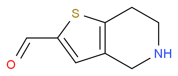 4,5,6,7-Tetrahydrothieno[3,2-c]pyridine-2-carbaldehyde_Molecular_structure_CAS_197237-97-1)