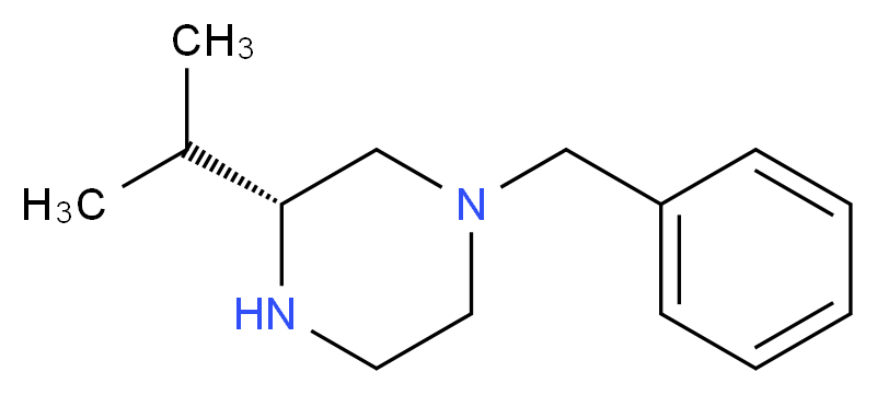 1-BENZYL-3(R)ISOPROPYL-PIPERAZINE_Molecular_structure_CAS_324748-62-1)