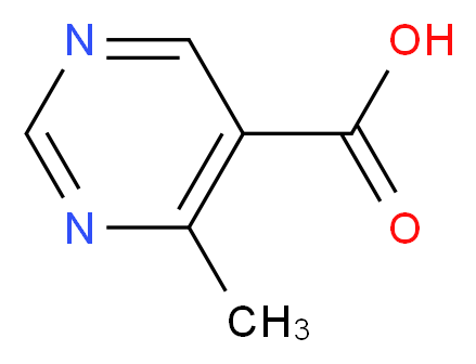 4-Methyl-5-pyrimidinecarboxylic acid_Molecular_structure_CAS_157335-92-7)