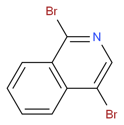 1,4-Dibromoisoquinoline_Molecular_structure_CAS_51206-40-7)