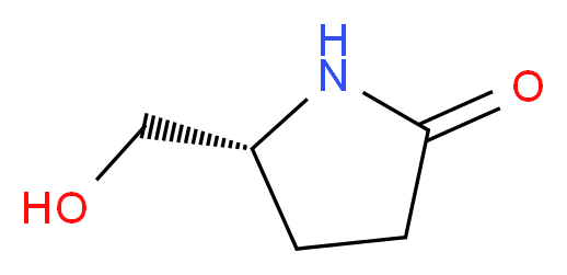 (R)-(-)-5-(Hydroxymethyl)-2-pyrrolidinone_Molecular_structure_CAS_66673-40-3)