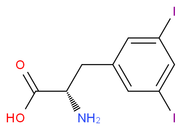 (S)-2-Amino-3-(3,5-diiodophenyl)propanoic acid_Molecular_structure_CAS_20704-71-6)