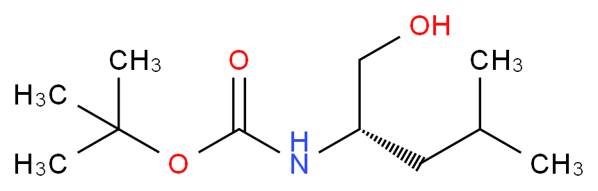 (2S)-2-Amino-4-methylpentan-1-ol, N-BOC protected_Molecular_structure_CAS_82010-31-9)