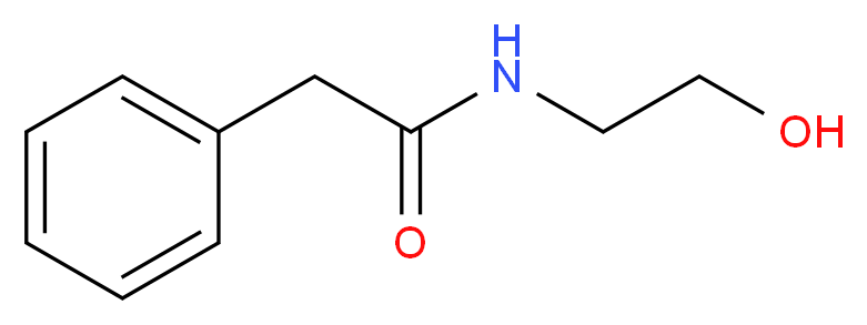 N-(2-Hydroxyethyl)-2-phenylacetamide_Molecular_structure_CAS_6269-99-4)