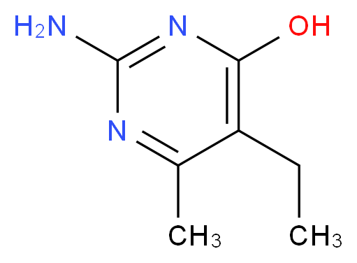 2-amino-5-ethyl-6-methyl-4-pyrimidinol_Molecular_structure_CAS_28224-69-3)