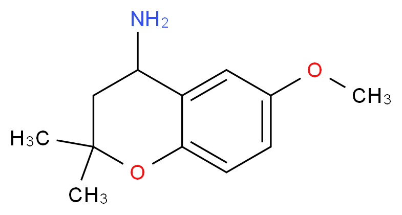 (6-methoxy-2,2-dimethyl-3,4-dihydro-2H-chromen-4-yl)amine_Molecular_structure_CAS_752184-51-3)