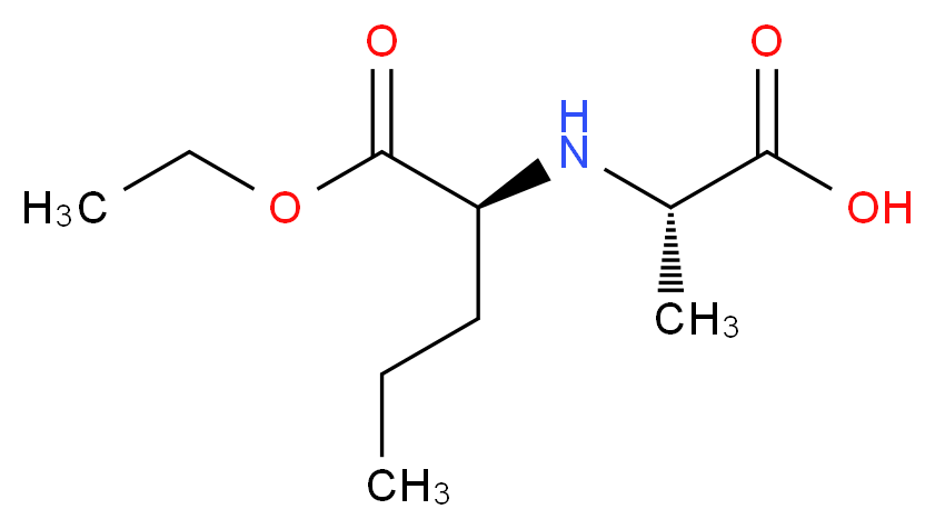 N-[(S)-1-Carbethoxybutyl]-(S)-alanine_Molecular_structure_CAS_82834-12-6)