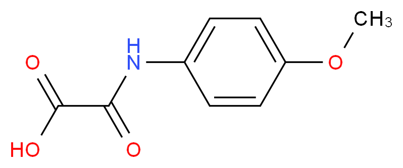 [(4-methoxyphenyl)amino](oxo)acetic acid_Molecular_structure_CAS_41374-62-3)