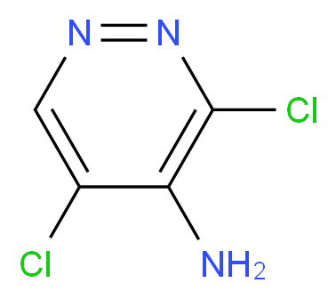 3,5-Dichloropyridazin-4-amine_Molecular_structure_CAS_53180-76-0)