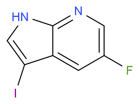 5-Fluoro-3-iodo-1H-pyrrolo[2,3-b]pyridine_Molecular_structure_CAS_900514-10-5)