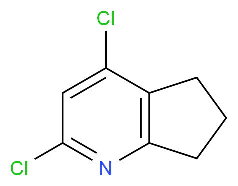 2,4-Dichloro-6,7-dihydro-5H-cyclopenta[b]pyridine_Molecular_structure_CAS_56946-65-7)
