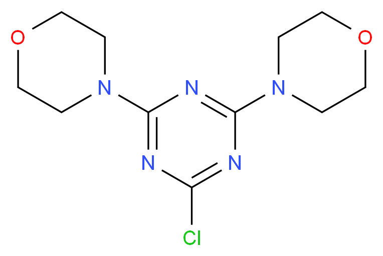 2-Chloro-4,6-dimorpholino-1,3,5-triazine_Molecular_structure_CAS_7597-22-0)