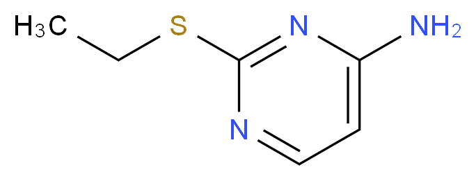2-(ethylthio)-4-pyrimidinamine_Molecular_structure_CAS_54308-63-3)