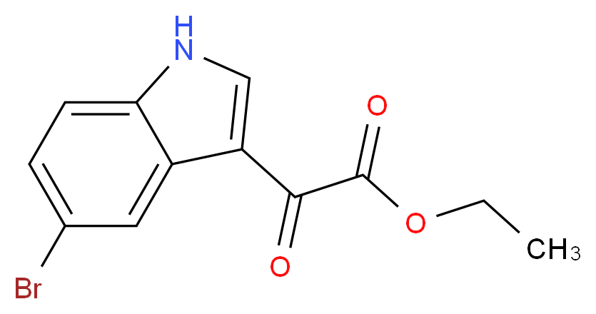 Ethyl 2-(5-bromo-1H-indol-3-yl)-2-oxoacetate_Molecular_structure_CAS_17826-11-8)