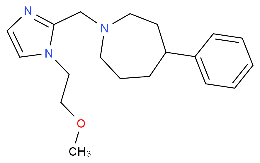 1-{[1-(2-methoxyethyl)-1H-imidazol-2-yl]methyl}-4-phenylazepane_Molecular_structure_CAS_)