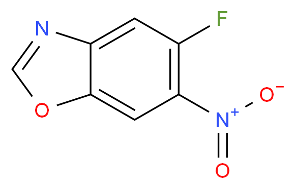 5-fluoro-6-nitro-1,3-benzoxazole_Molecular_structure_CAS_)