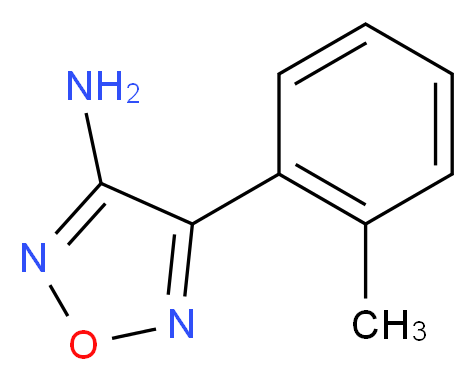4-(2-methylphenyl)-1,2,5-oxadiazol-3-amine_Molecular_structure_CAS_)