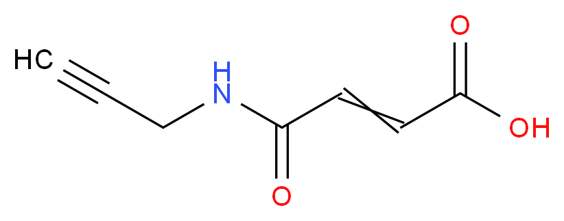 3-(Prop-2-yn-1-ylcarbamoyl)acrylic acid_Molecular_structure_CAS_671188-20-8)