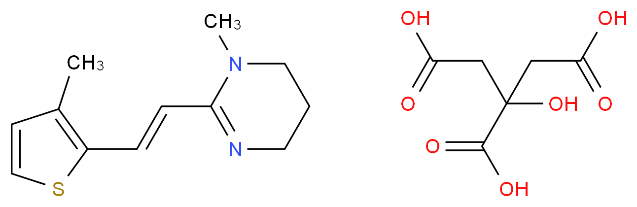 Morantel citrate salt_Molecular_structure_CAS_69525-81-1)