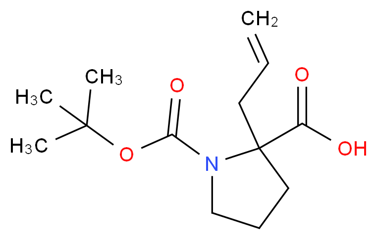 Boc-α-allyl-DL-Pro-OH_Molecular_structure_CAS_315234-49-2)