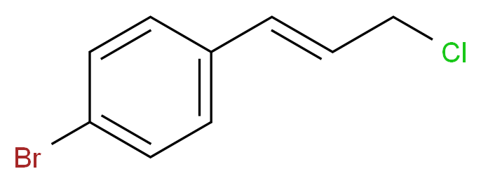 (E)-(3-Chloroprop-1-enyl)-4-bromobenzene_Molecular_structure_CAS_)