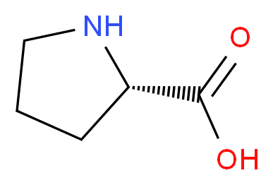 CAS_147-85-3 molecular structure