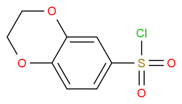 2,3-Dihydro-1,4-benzodioxine-6-sulphonyl chloride_Molecular_structure_CAS_63758-12-3)