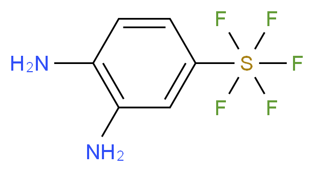 3,4-Diaminophenylsulphur pentafluoride_Molecular_structure_CAS_)
