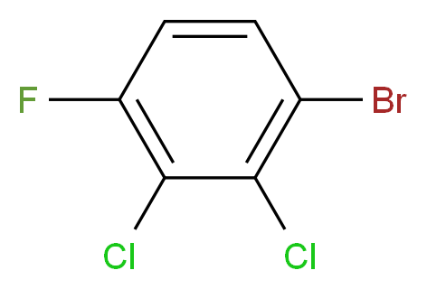 2,3-Dichloro-4-fluorobromobenzene_Molecular_structure_CAS_1093092-14-8)